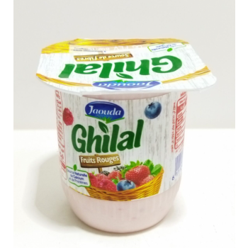 Danone Ghilal Jaouda fruits rouges