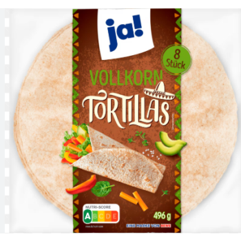 Ja! Tortillas Complet 496G - 25Cm