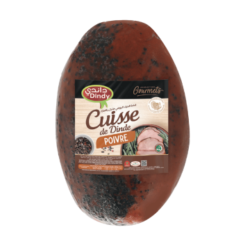 Cuisse de dinde poivre 1kg dindy