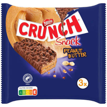 Nestle Crunch Snack Peanut Butter 3*31g