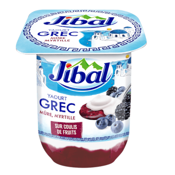 Yaourt Grec Mure Myrtille 110G Jibal