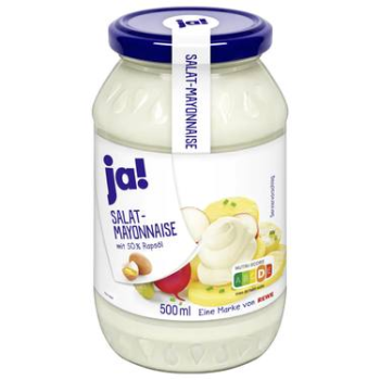 Ja! Mayonnaise Cristal 500 G