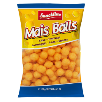 Snackline Mais Ball goût De Frommage 125g