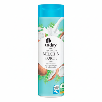 Today Gel Douche Hydratant - Lait & Coco 300Ml