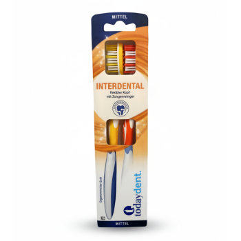 Today Brosse A Dent Mittel 2Er