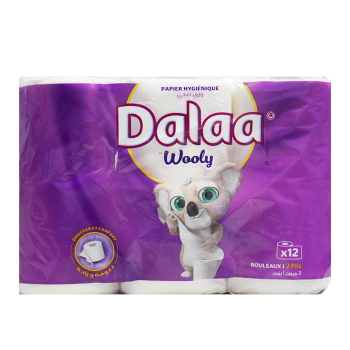 Dalina By Wooly Papier Toilette 12 Rlx X4