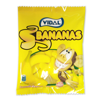 Vidal bananas 90g