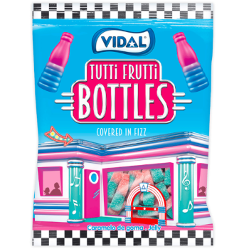 Vidal tutti frutti bottles 90g